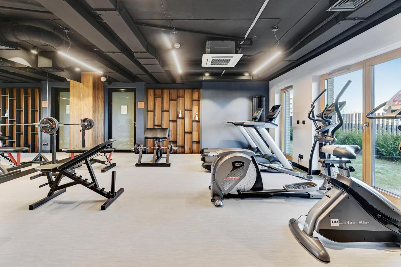 Nadmotlawie Riverside & Gym By Downtown Apartments กดัญสก์ ภายนอก รูปภาพ